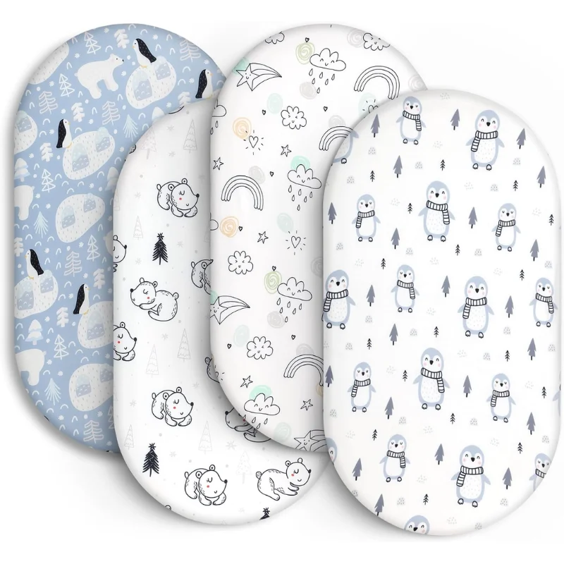 Baby Bassinet Sheets 4-Pack Deal: Save $4.xx at Amazon