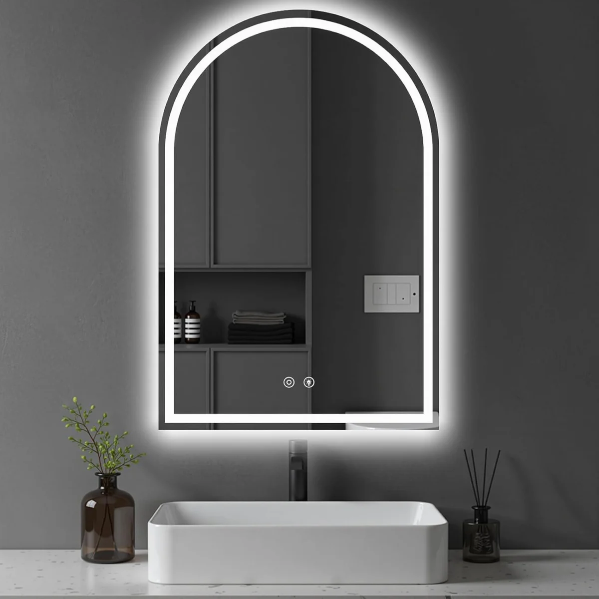 DUMOS Bathroom Mirror Only $58.xx at Amazon