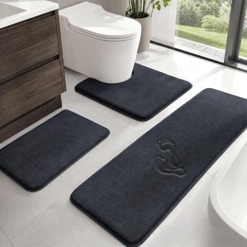 Bathroom Rugs 3-Piece Set Deal: Save 44% at Amazon