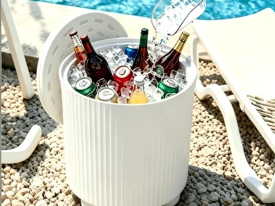 Diyfire 2-in-1 Outdoor Ice Chest Side Table $64.xx at Amazon