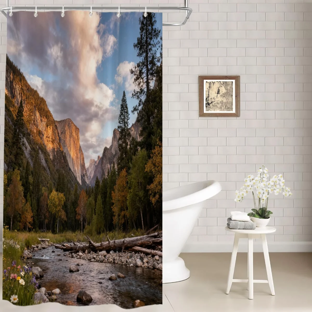 Batmerry Sap Green Shower Curtain Only $9.xx (Reg. $20) at Amazon
