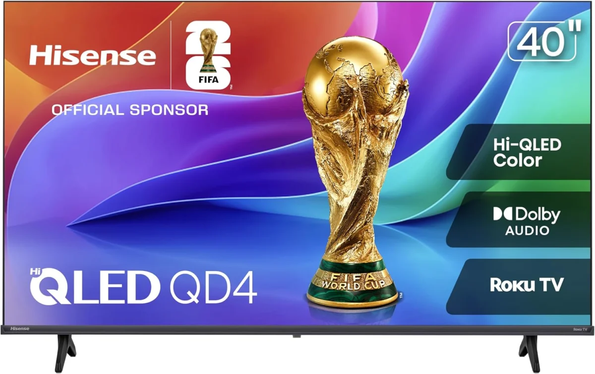Hisense 40″ QD4SR Hi-QLED FHD Smart Fire TV Only $148.xx (Reg. $250)