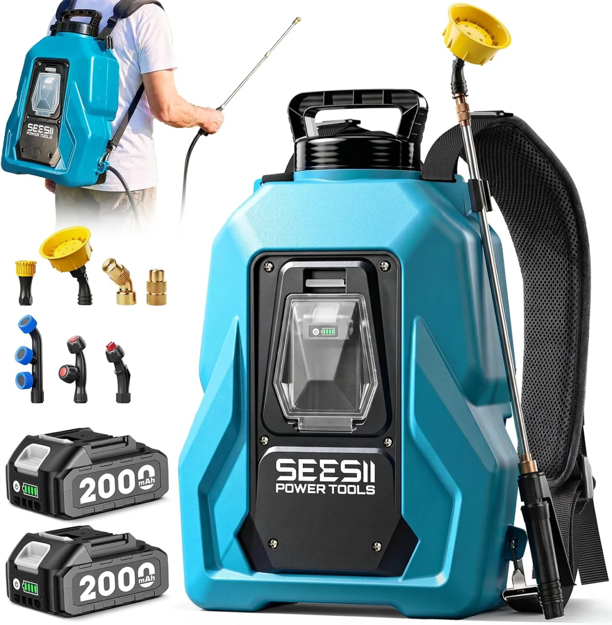 5-Gal Seesii Battery Powered Only $99.xx (Reg. $160) at Amazon