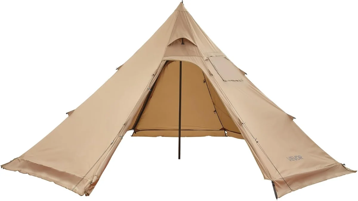 VEVOR 4-Person 4-Season Hot Tent Only $58.xx (Reg. $79) at Amazon