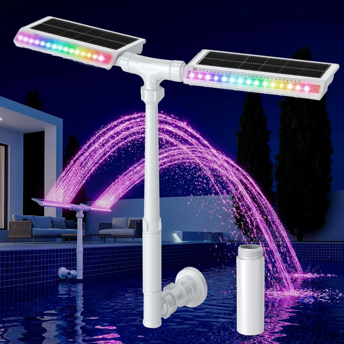 Solar Pool Fountain $17.xx (Reg $40)