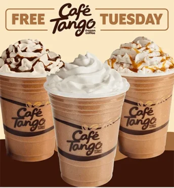 Café Tango Frozen Coffee Deal: Free 16oz at Frazil