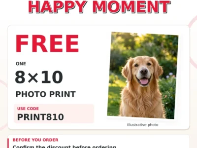 Walgreens Free 8×10 Photo Print With Code PRINT810