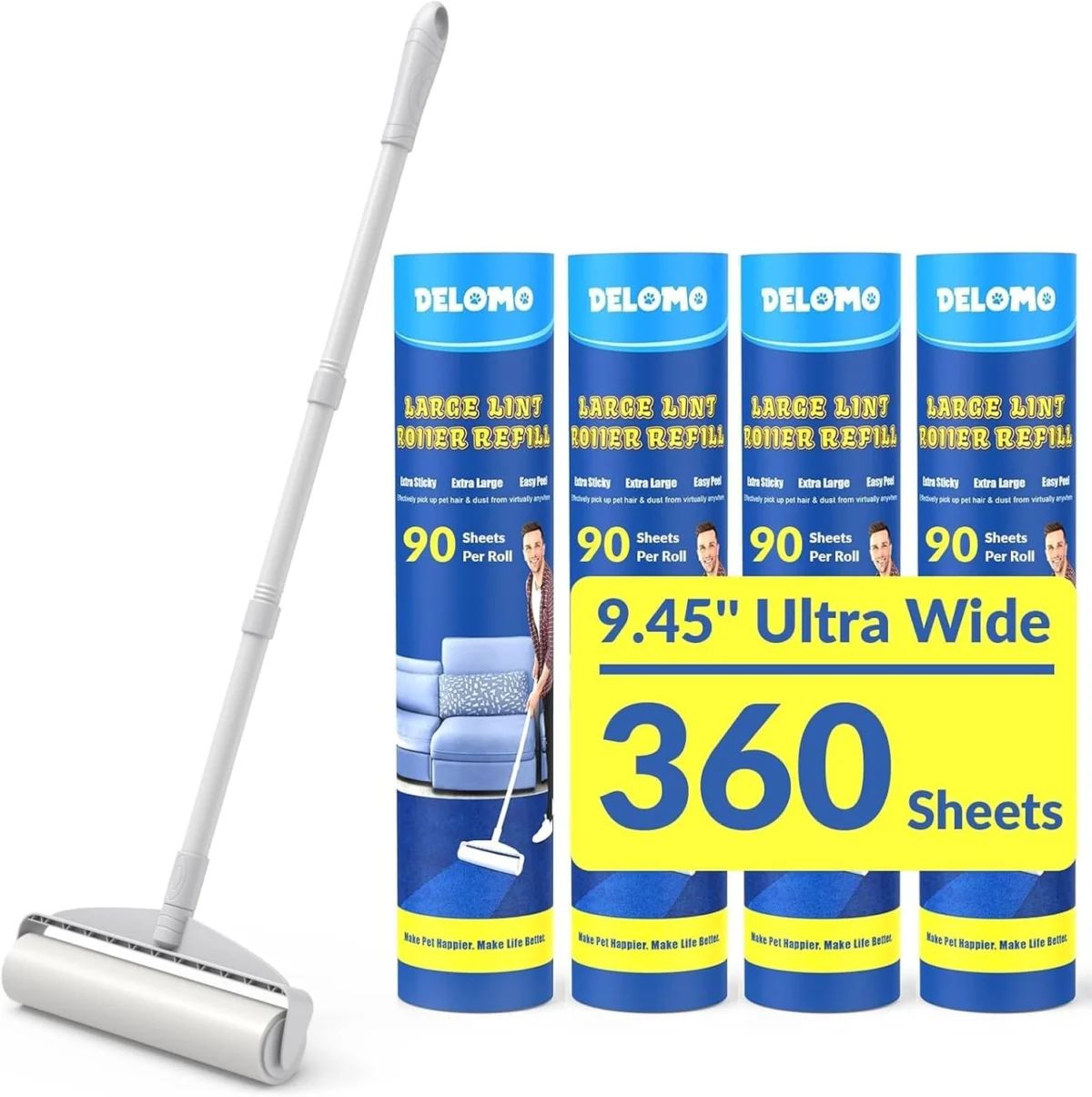 Large Lint Rollers for Carpet $13.xx