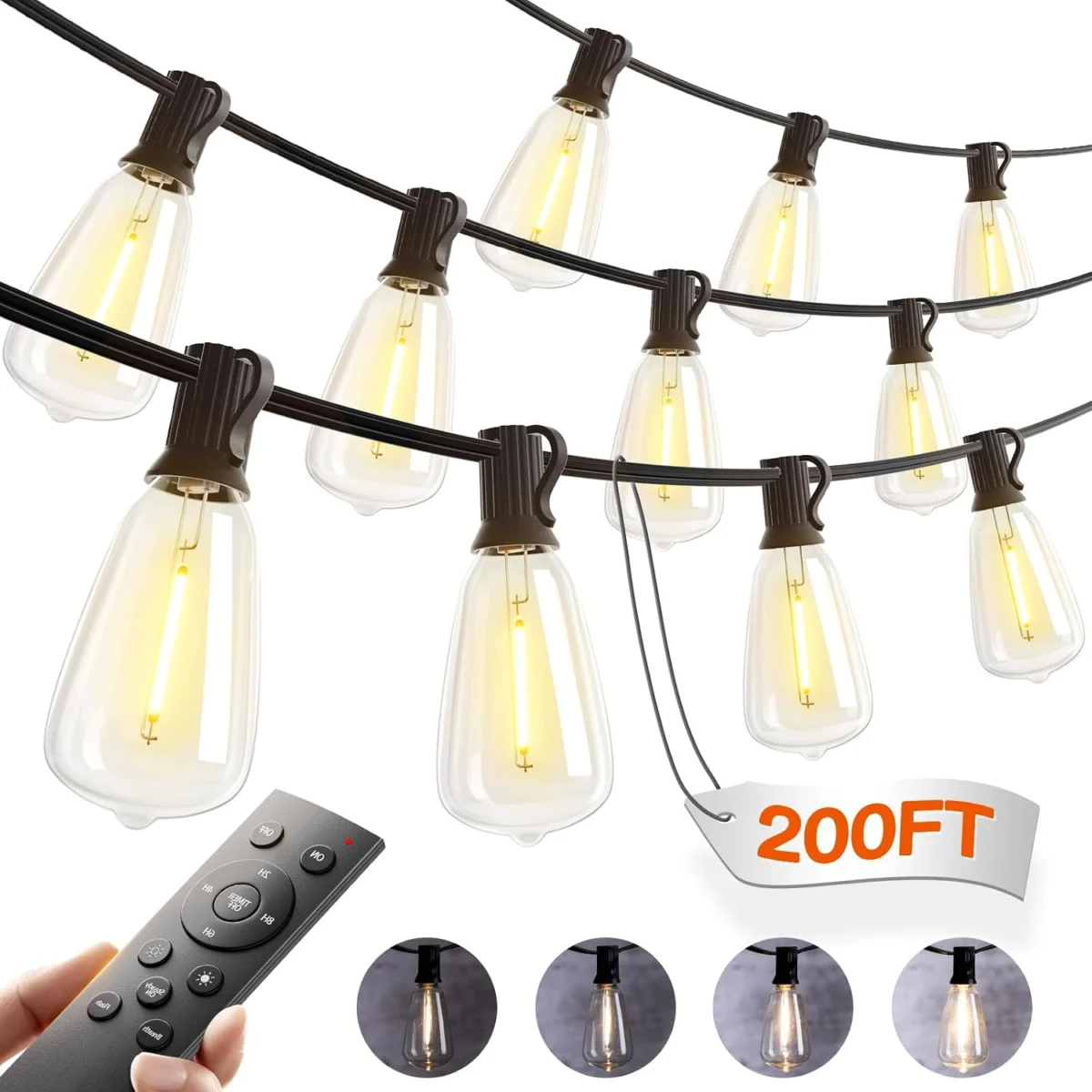 Addlon Outdoor String Lights Only $49.xx at Amazon
