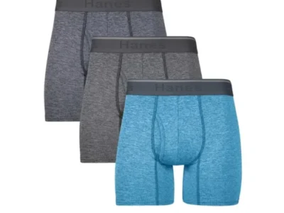 Hanes Men’s Boxer Briefs for $7.75 (Reg. $21.98) at Walmart