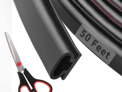 Fingwerk D-Shape Rubber Weather Stripping Deal at Amazon