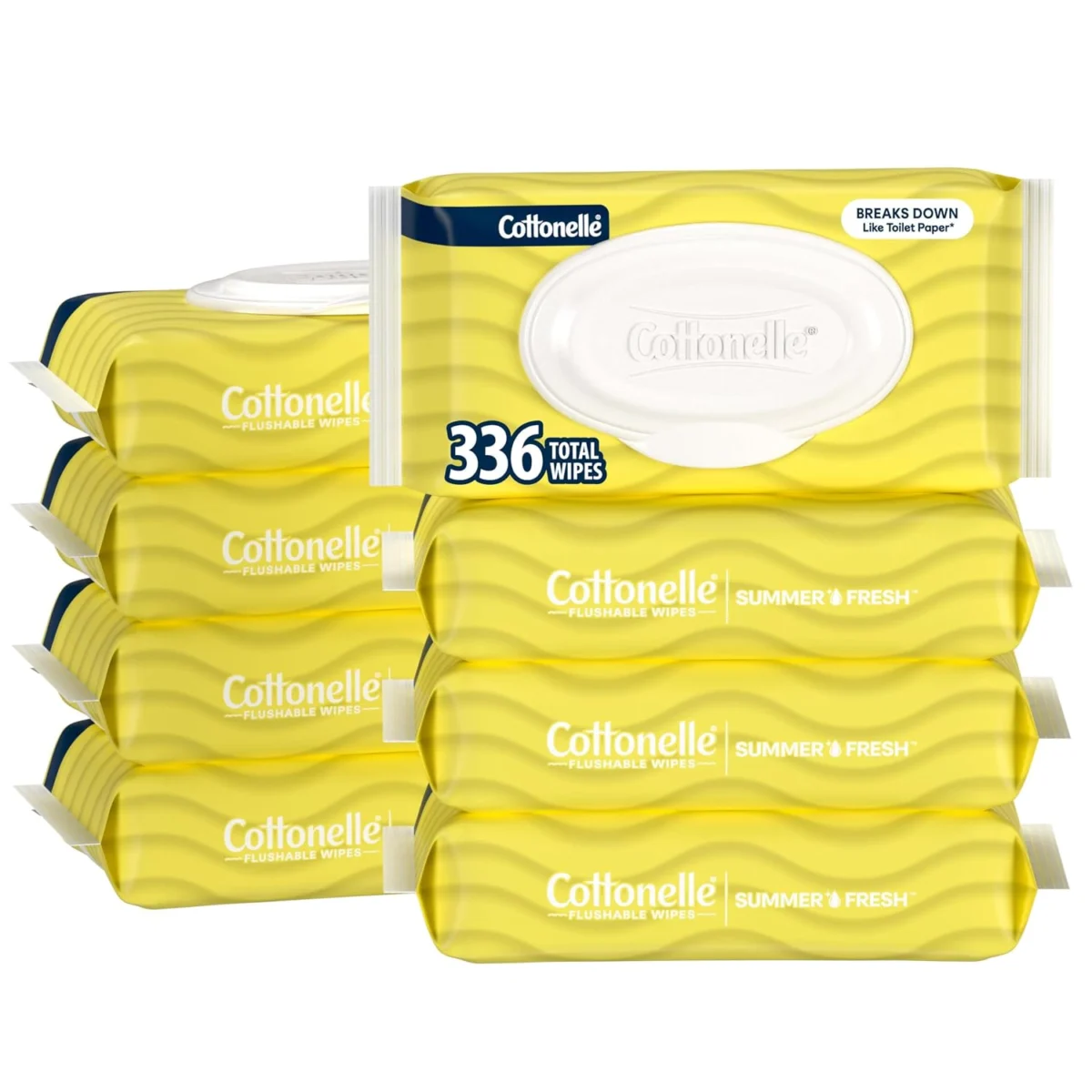 Cottonelle Flushable Wipes Only $10.xx at Amazon