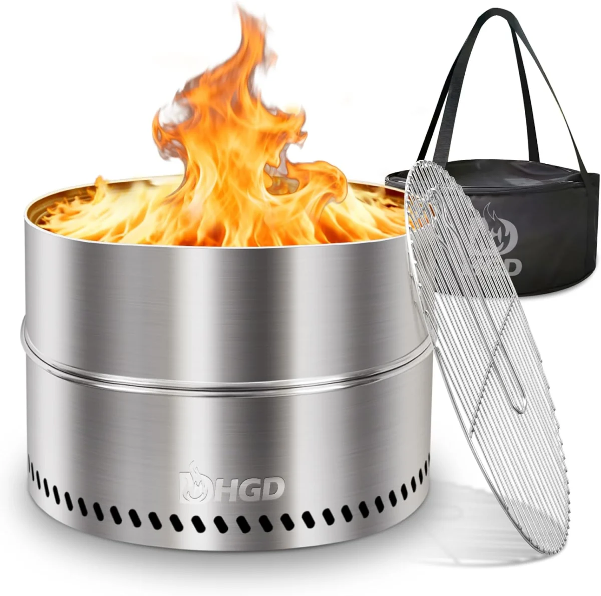 HGD 20 inch Smokeless Firepit Only $89.xx at Amazon