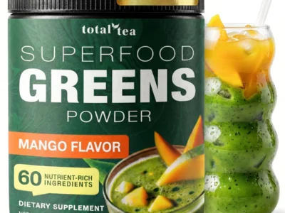 Total Tea Super Greens Powder Only $8.xx at Amazon
