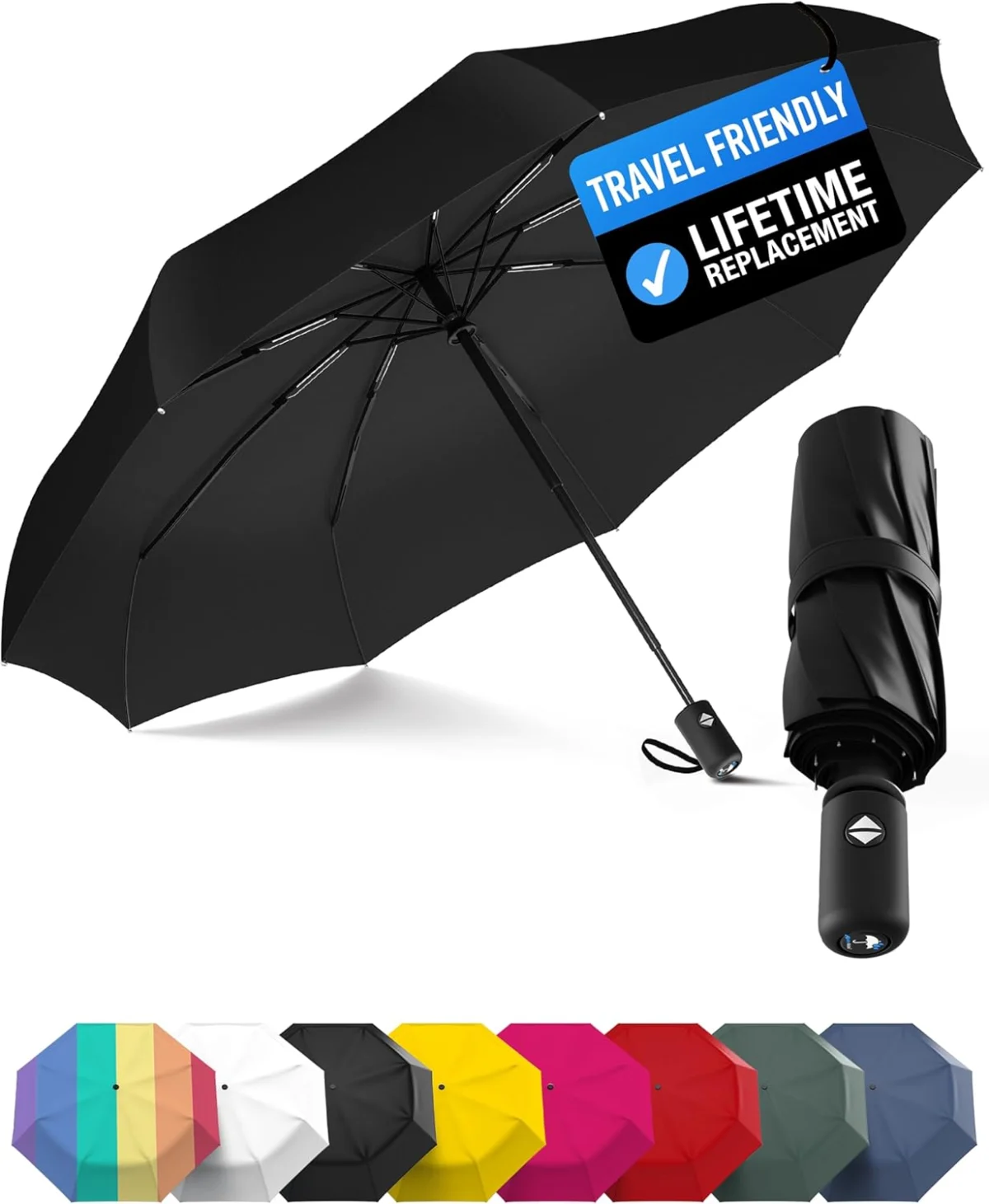 Rain-Mate Travel Umbrella Only $9.xx at Amazon