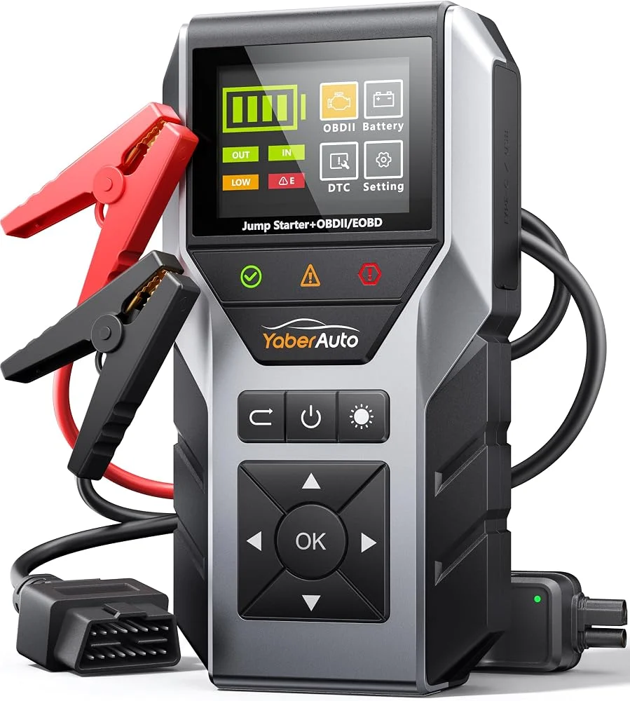 YaberAuto 6000A Jump Starter Only $45.xx (Reg. $120) at Amazon