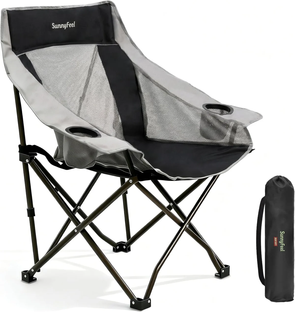 SUNNYFEEL Oversized Camping Chair Only $37.xx at Amazon