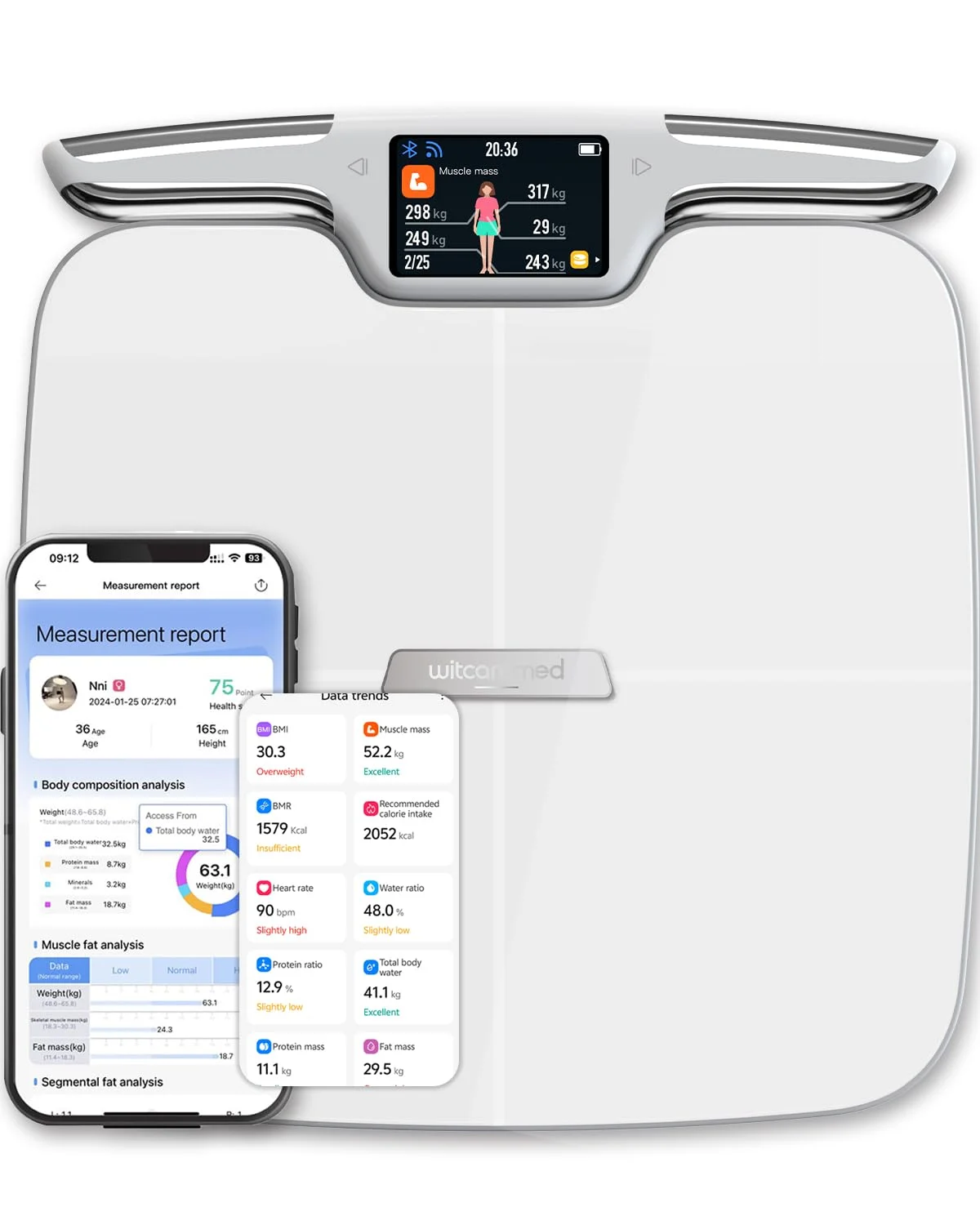 witcaremed Smart Body Composition Scale Only $40.xx at Amazon