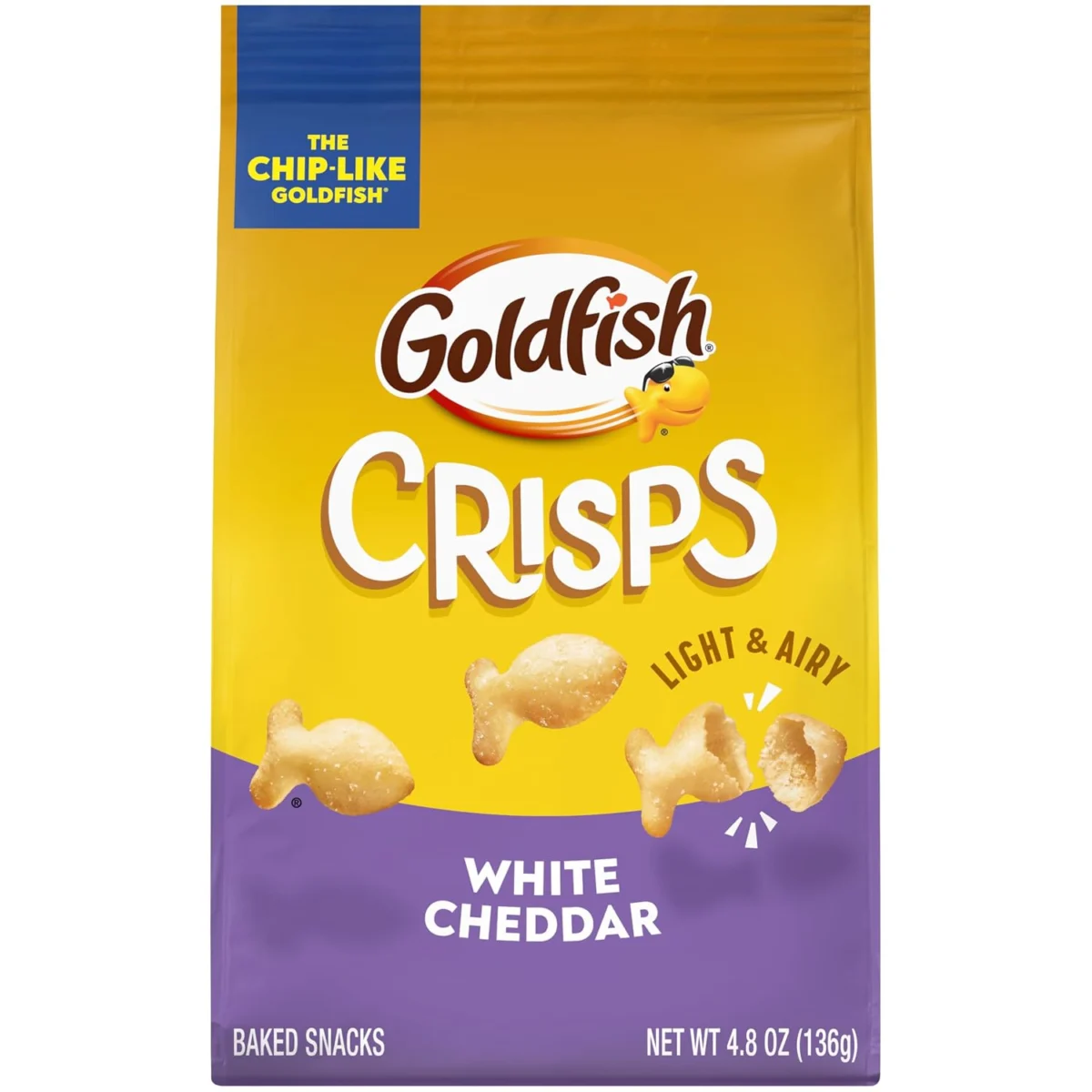 Goldfish Crisps Baked Chip Crackers Just $4.xx at Amazon