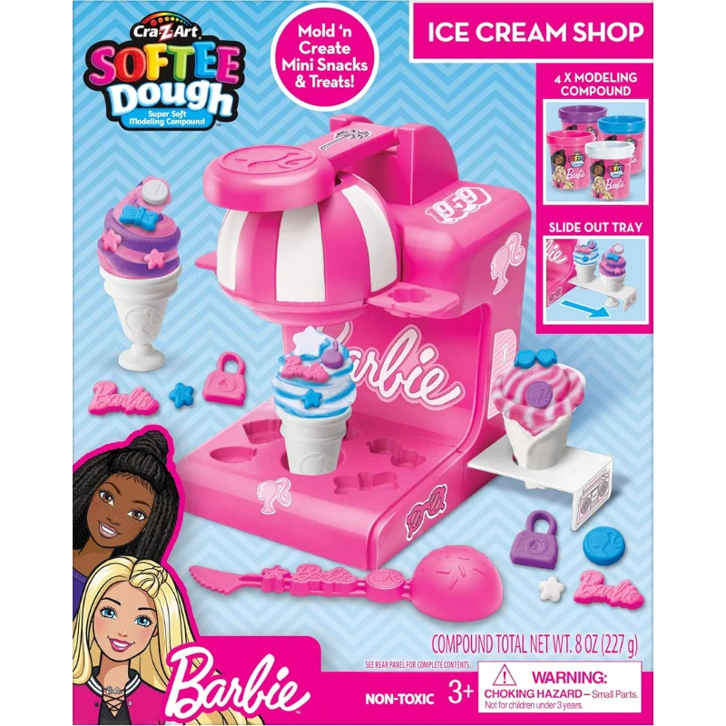 Barbie Softee Dough Ice Cream Playset: Save 50% at Amazon