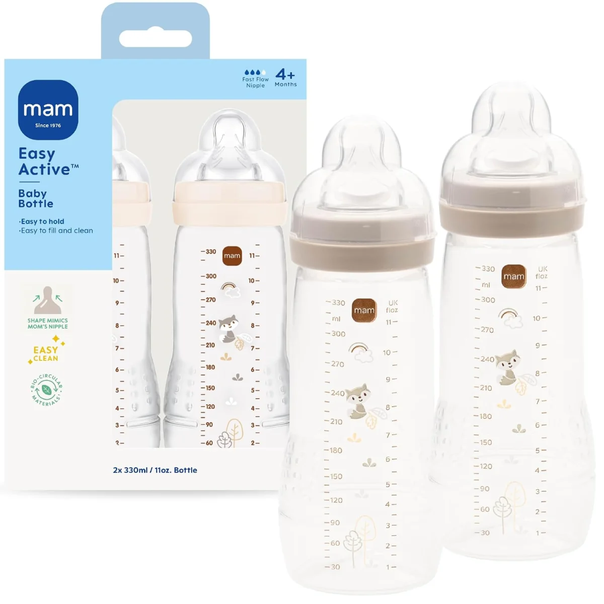 MAM Baby Bottle 2‑Pack Only $7.xx (Reg. $14) at Amazon