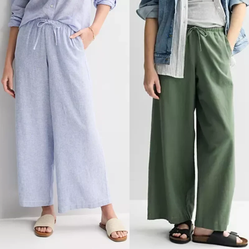 Women’s Sonoma 2pack Linen Pants Deal: Save $64 at Kohl’s