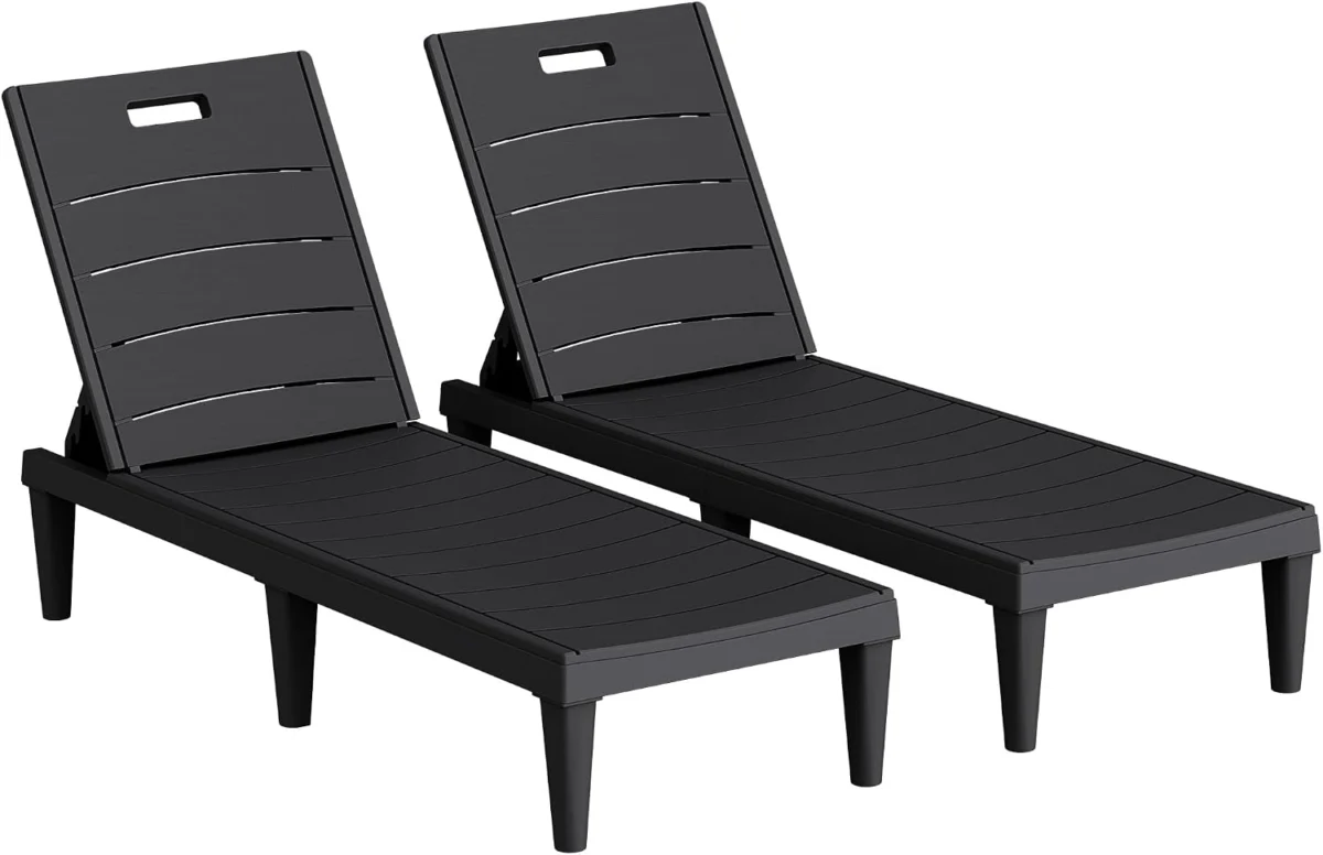 Homall Patio Chaise Lounge Chairs Only $79.xx (Reg. $110) at Amazon