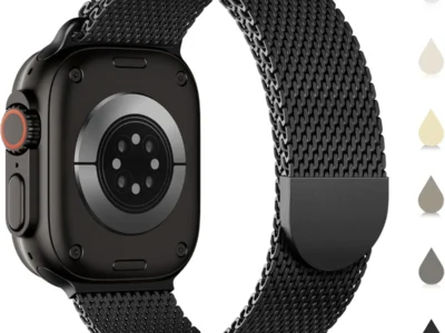 Sunnywoo Apple Watch Milanese Band Only $7.xx at Amazon