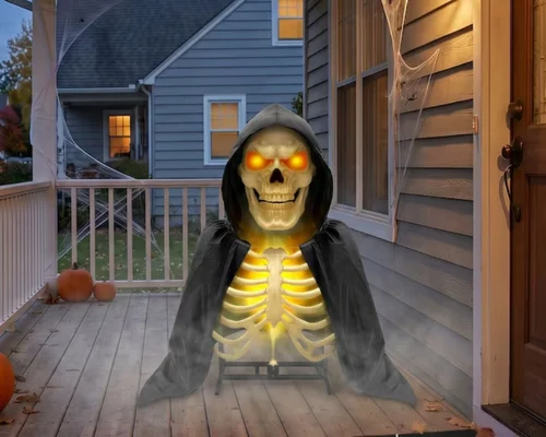 Motion Activated Animatronic Skeleton for $199 (Reg $329) at Lowe’s