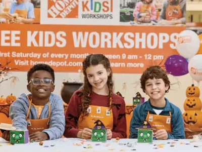 Witch Candy Box Workshop Deal at Home Depot