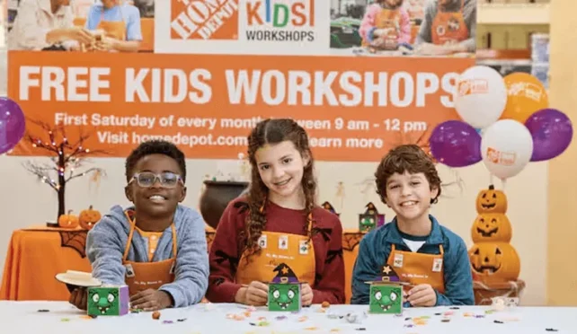 Witch Candy Box Workshop Deal at Home Depot