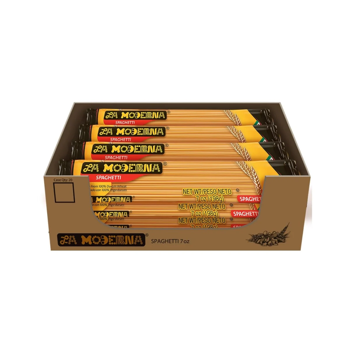 20-Pack La Moderna Spaghetti Only $10.xx (Reg. $11) at Amazon