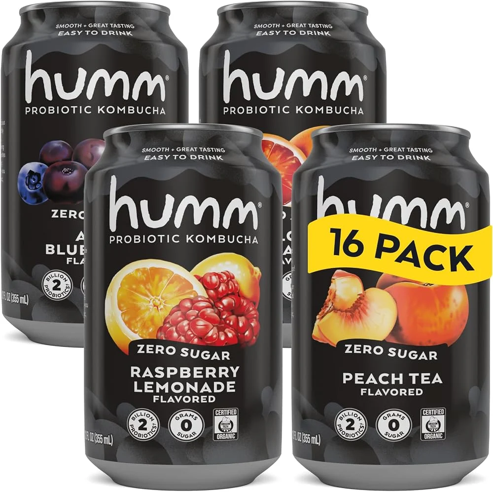 Humm Kombucha Zero Sugar Only $38.xx (Reg. $48) at Amazon