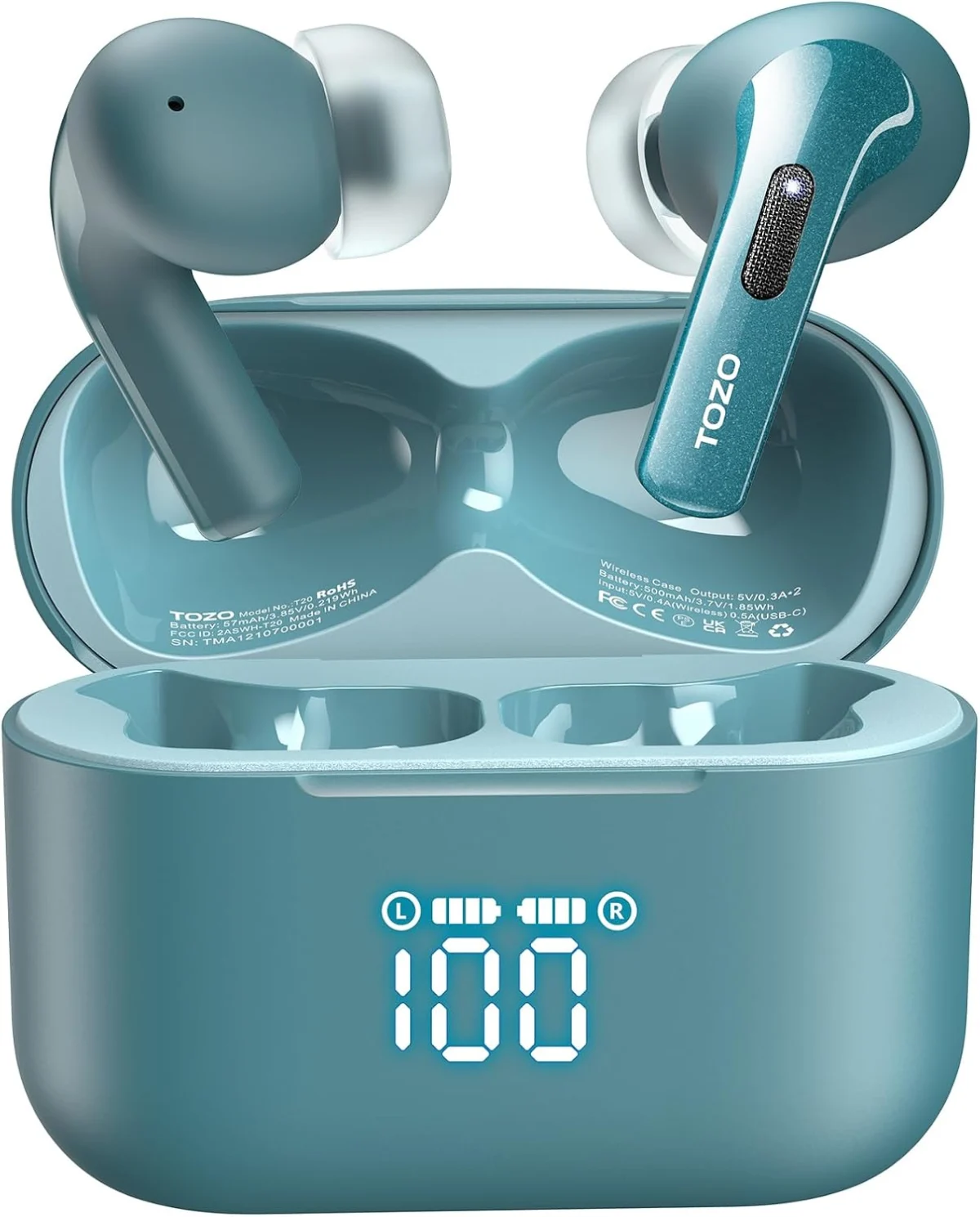 TOZO T20 Wireless Earbuds Only $22.xx (Reg. $40) at Amazon