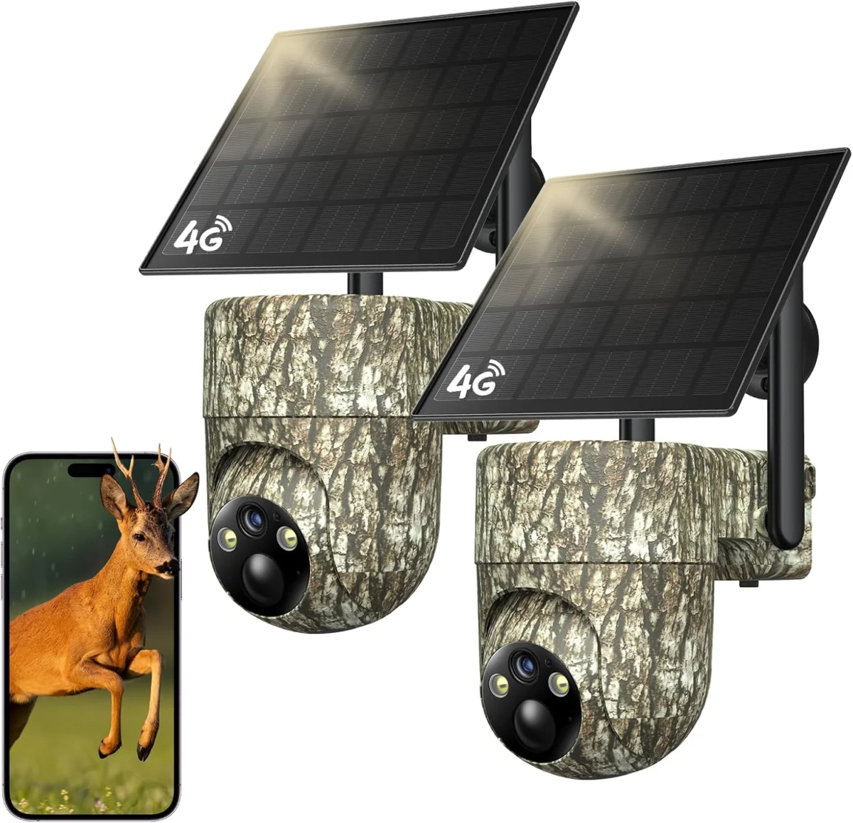 2 Pack 4G LTE Trail Cameras Just $99.xx Shipped on Amazon
