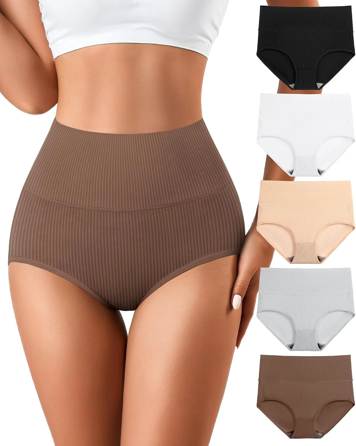 5‑Pack Women’s High Waisted Underwear Only $9.xx (Reg. $20) at Amazon