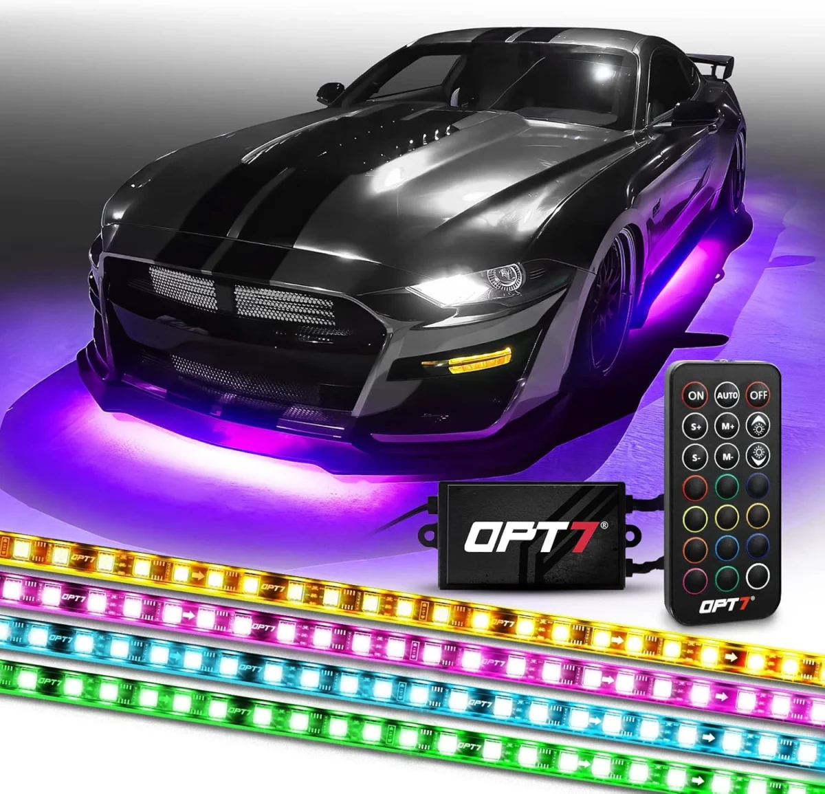 OPT7 Aura Flexible Car Underglow Lights Only $63.xx (Reg. $80)