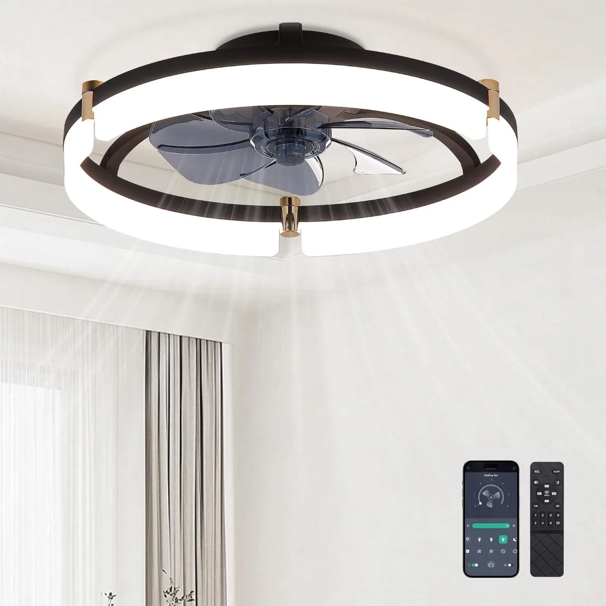 20″ Low Profile Ceiling Fan Only $39.xx (Reg. $69) at Amazon