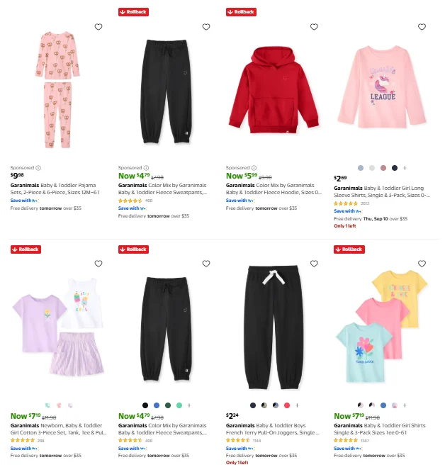 Garanimals Kid’s Clothing Deal: Save More at Walmart