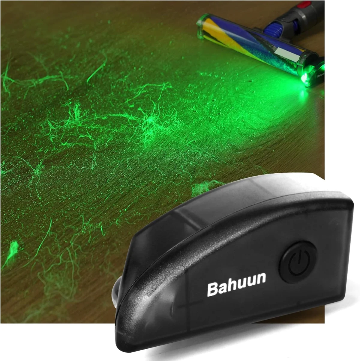 Bahuun Green Laser Light Vacuum Attachment Only $17.xx (Reg. $22)