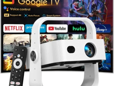 Projector Built-in Google TV Deal: Save $101.xx at Amazon