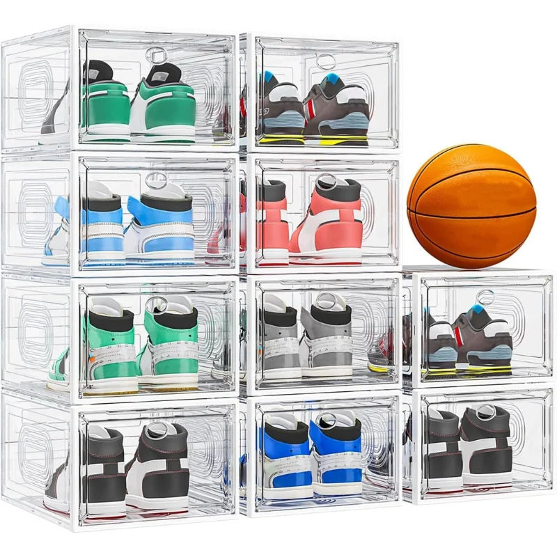 10 Pack Thicken Shoe Organizer Deal: Save 50% at Amazon