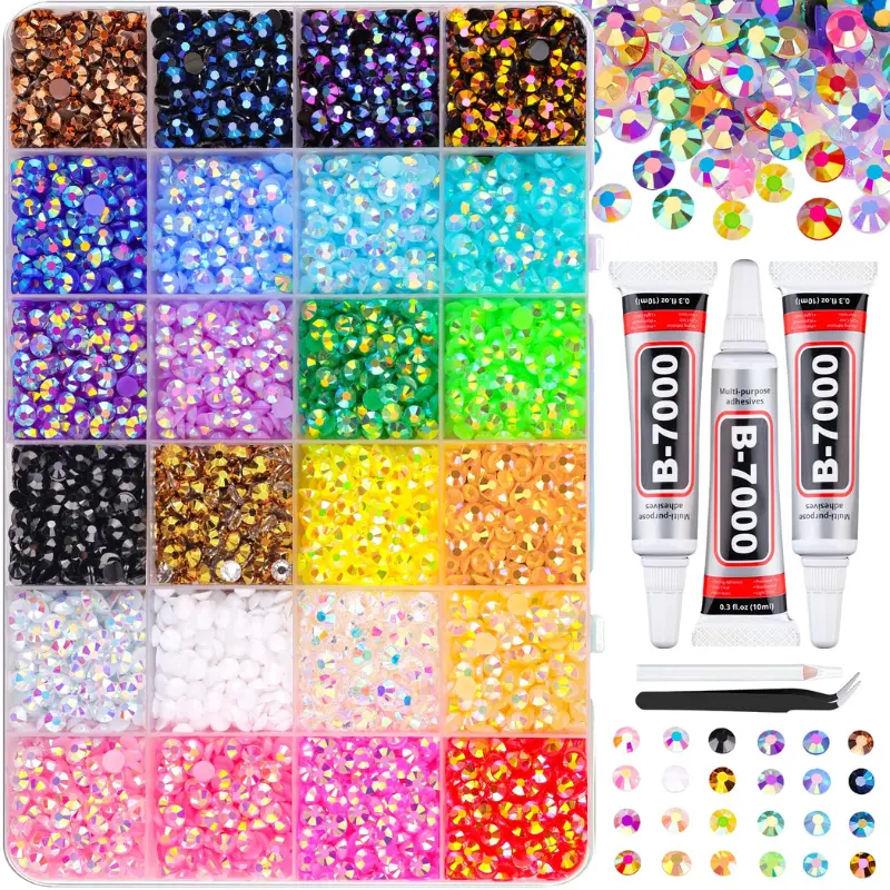 9000Pcs Resin Jelly Rhinestones Deal: Save $2.xx at Amazon