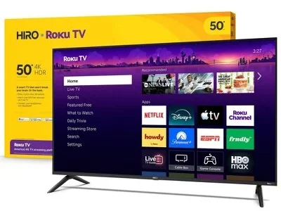 Hiro 50″ 4K TV Only $179 (Reg. $199.99) at Target