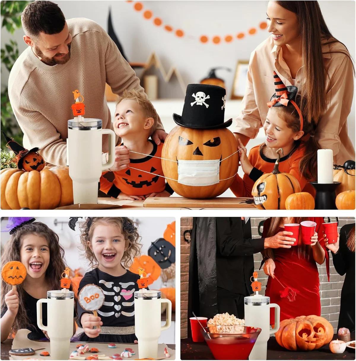 Halloween Bucket Straw Caps Deal: $5.xx Limited Time
