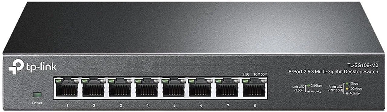TP-Link 8-Port 2.5 Gigabit Switch Only $54.xx (Reg. $80) at Amazon