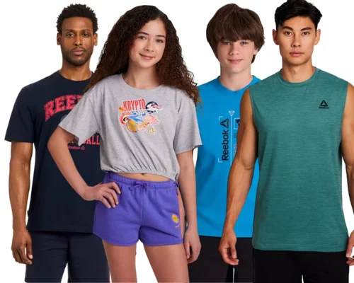 Reebok Clearance SALE from $3 at Walmart