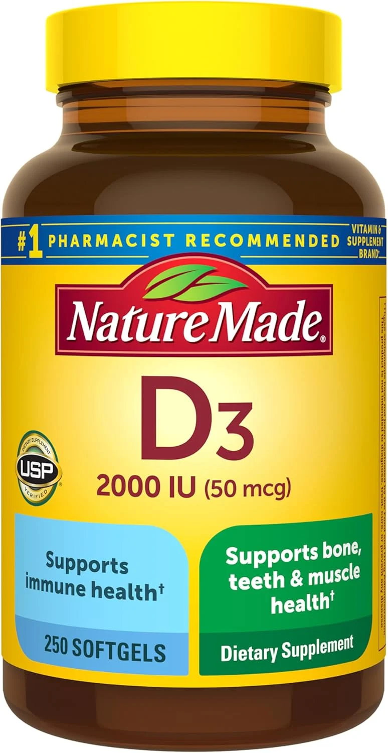 Nature Made Vitamin D3 250-ct Only $6.xx at Amazon