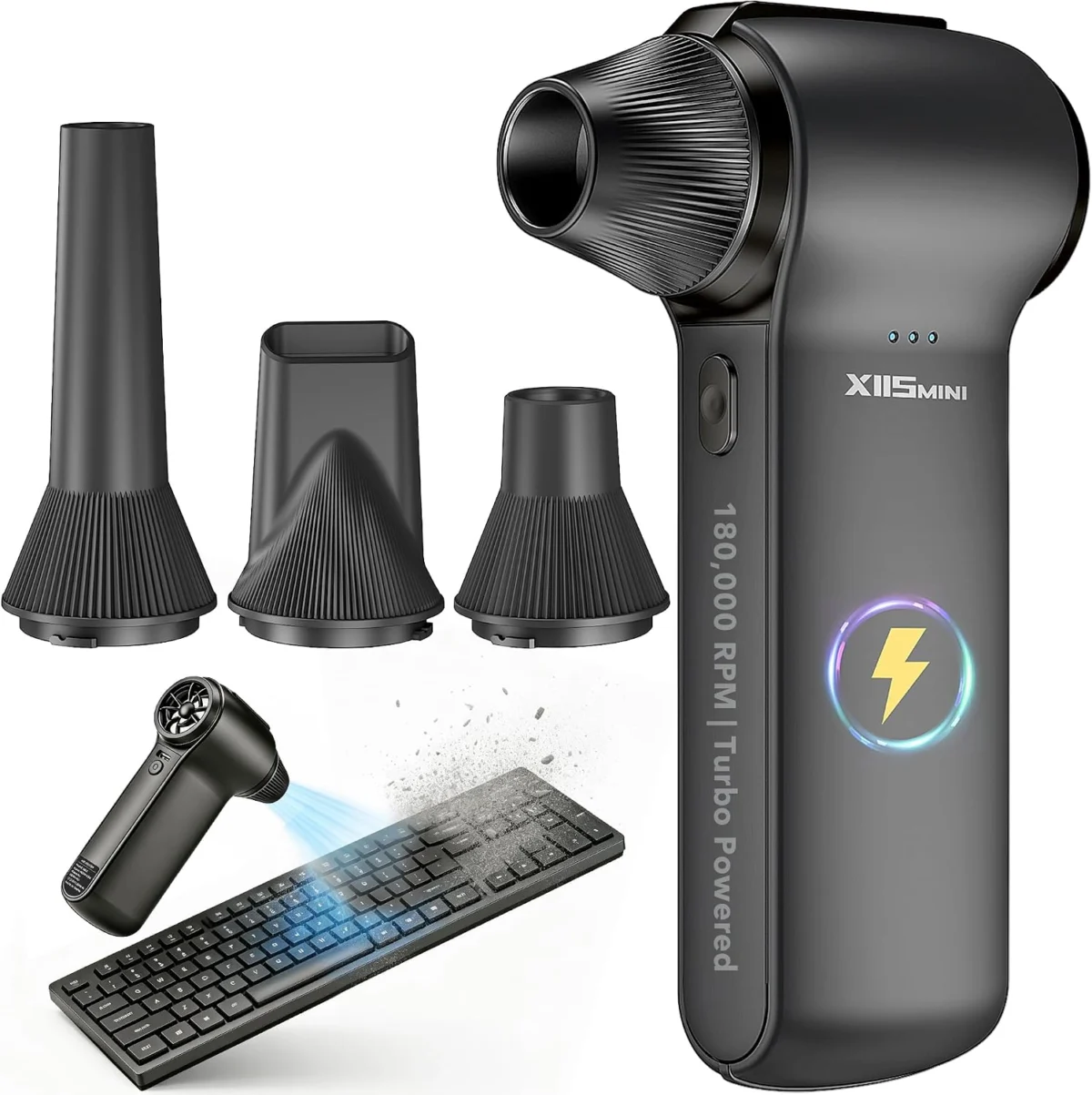 180000RPM Rechargeable Cordless Electric Blower $18.xx (Reg $40)