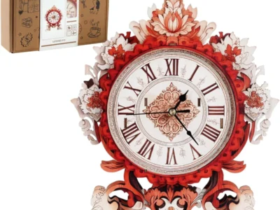 25-Piece 3D Wooden Clock Puzzle Only $9.xx at Amazon